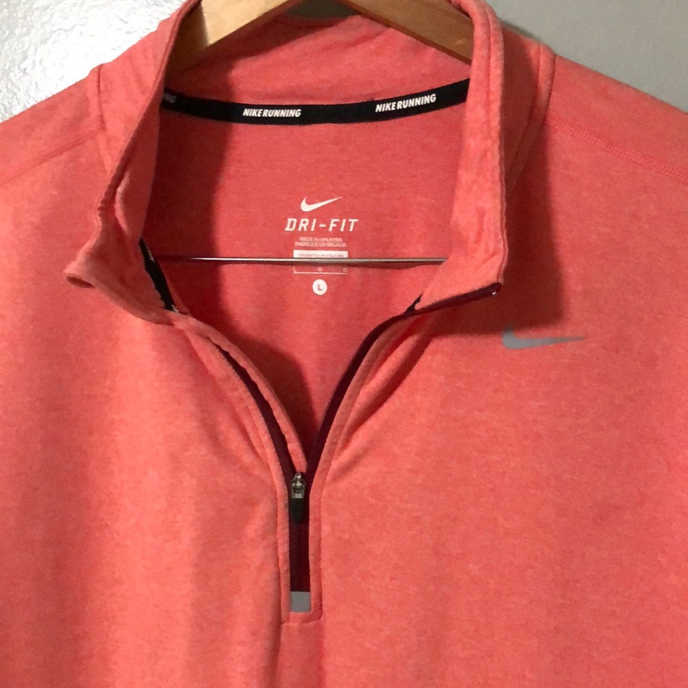 Nike Running Dri-Fit 1/4 zipper pullover. Like new